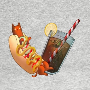 Menu 3 Hotdog and Lemonade T-Shirt